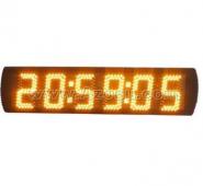 AZOOU 5-inch Hight Character Single Sided LED Sport Timing Clock Countdown/up Timer with IR Remote Control Yellow Color USD178