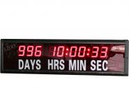 1.8 Digital Clock LED CountdownTimer W/Remote Button Count Down/Up Days Events