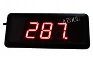 1.8 inch CE RoHS indoor Red 999 day Led countdown/up timer Wall clock